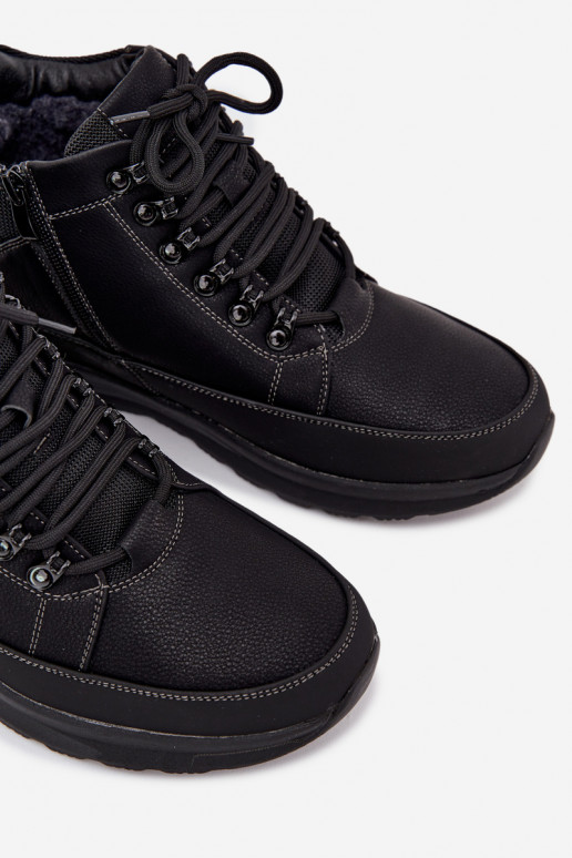 botas de caminhada sapato Tem que sercho aquecimento cor preta EMivelle