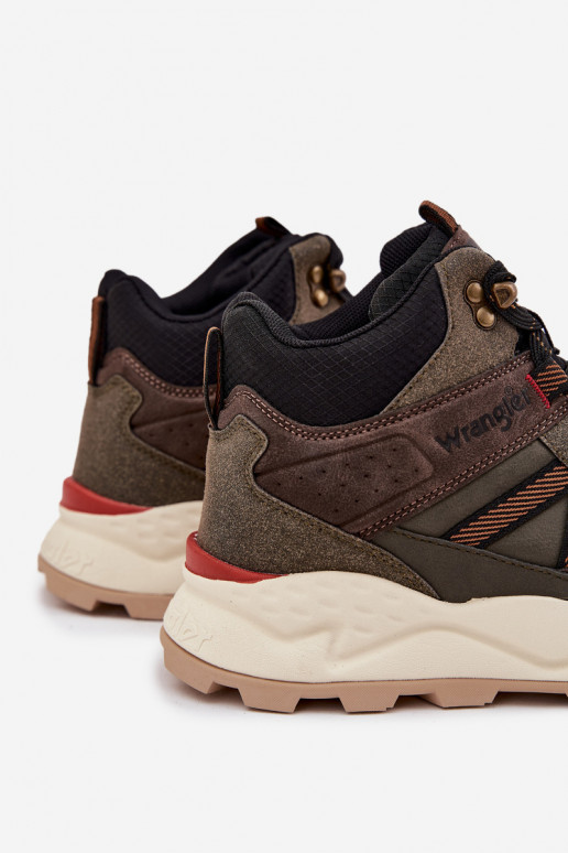 botas de caminhada Tem que sercho EMRANGLER EMEST MEN MID 20253027 cor cáqui