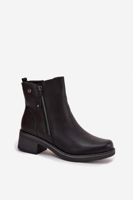 Botas femininas Klocke aquecimento cor preta Kalivana