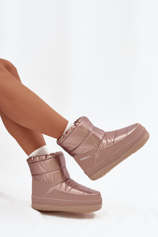 Botas de neve Feminino O'NEILL LISA CHELSEA EMOMEN MID 90253013.78E cor rosa