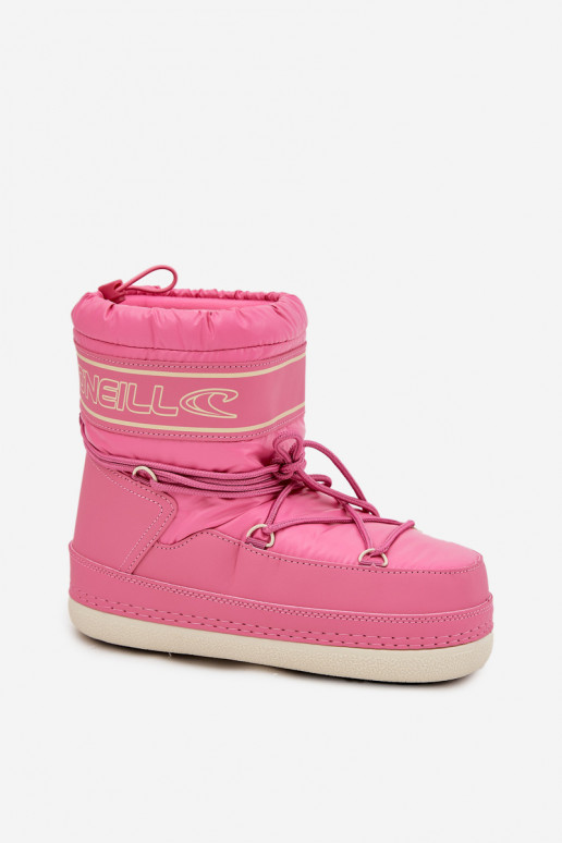 Botas de neve Feminino com detalhes elegantes O'NEILL LISA EMOMEN HIGH 90253012.01U cor rosa