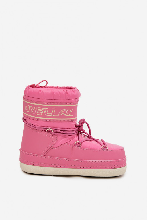 Botas de neve Feminino com detalhes elegantes O'NEILL LISA EMOMEN HIGH 90253012.01U cor rosa