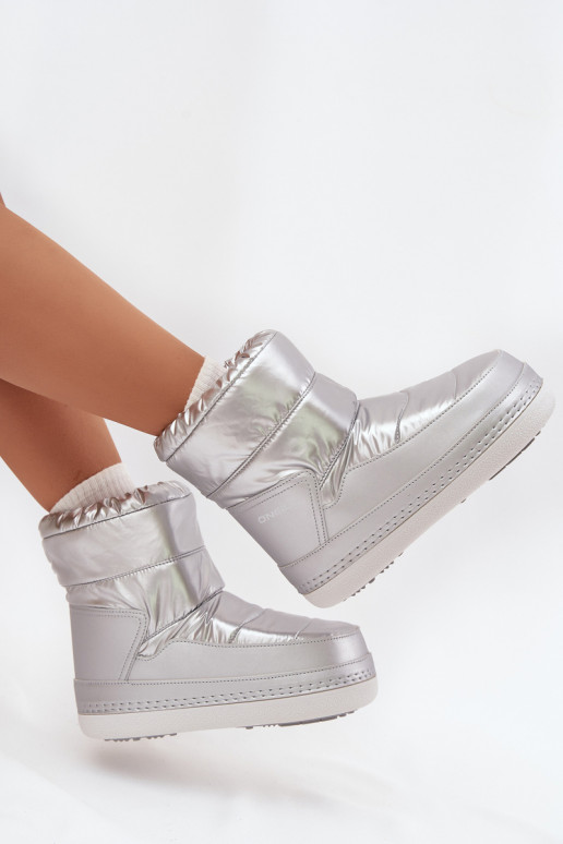 Botas de neve Feminino O'NEILL LISA CHELSEA EMOMEN MID 90253013.01T cor prata