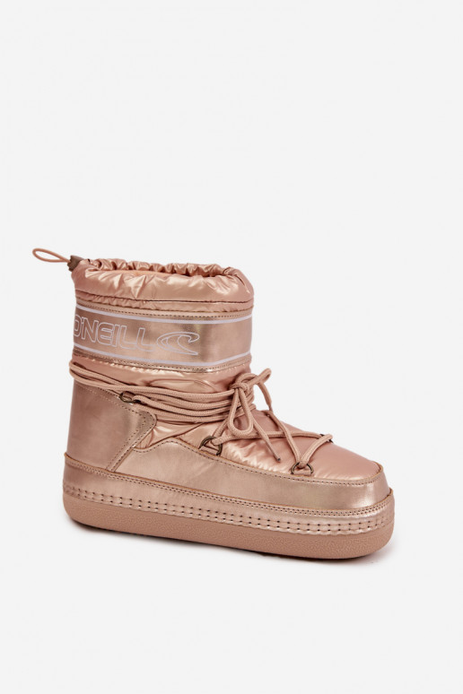 Botas de neve Feminino com detalhes elegantes O'NEILL LISA EMOMEN HIGH 90253012.99U cor dourada