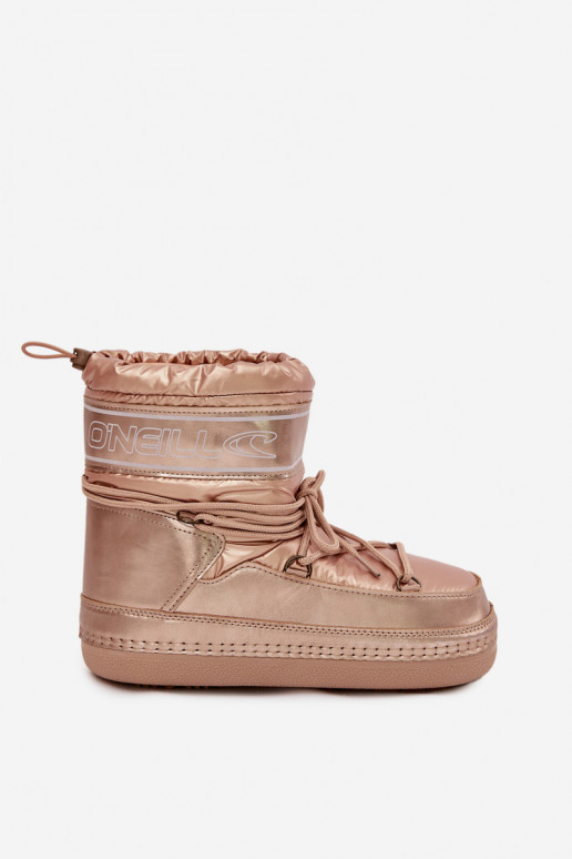 Botas de neve Feminino com detalhes elegantes O'NEILL LISA EMOMEN HIGH 90253012.99U cor dourada