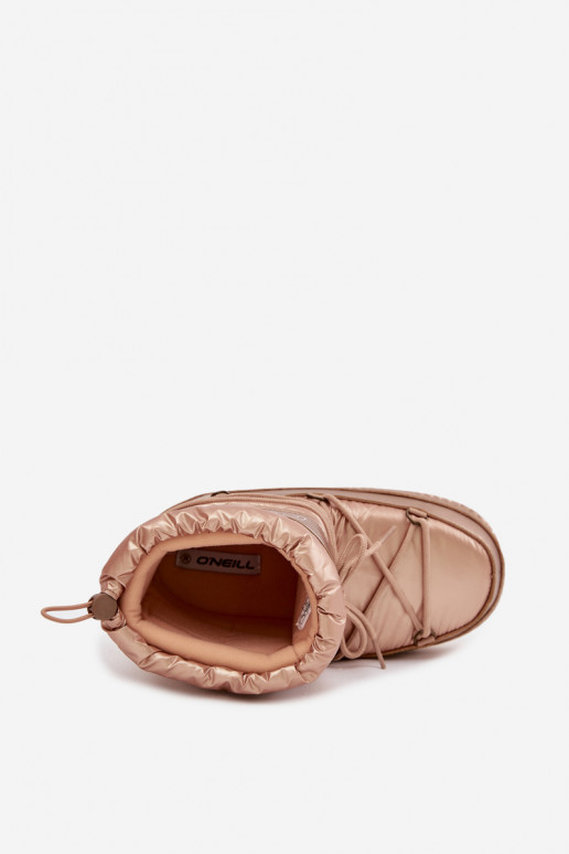 Botas de neve Feminino com detalhes elegantes O'NEILL LISA EMOMEN HIGH 90253012.99U cor dourada