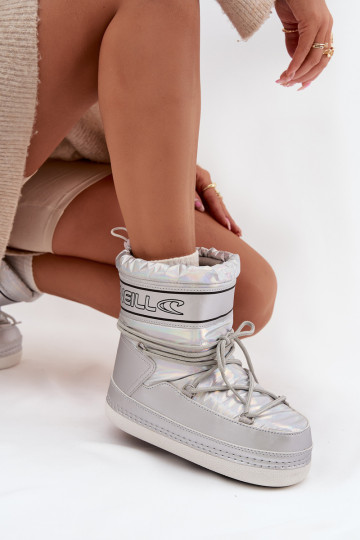 Botas de neve Feminino com detalhes elegantes O'NEILL LISA EMOMEN HIGH 90253012.99S cor prata