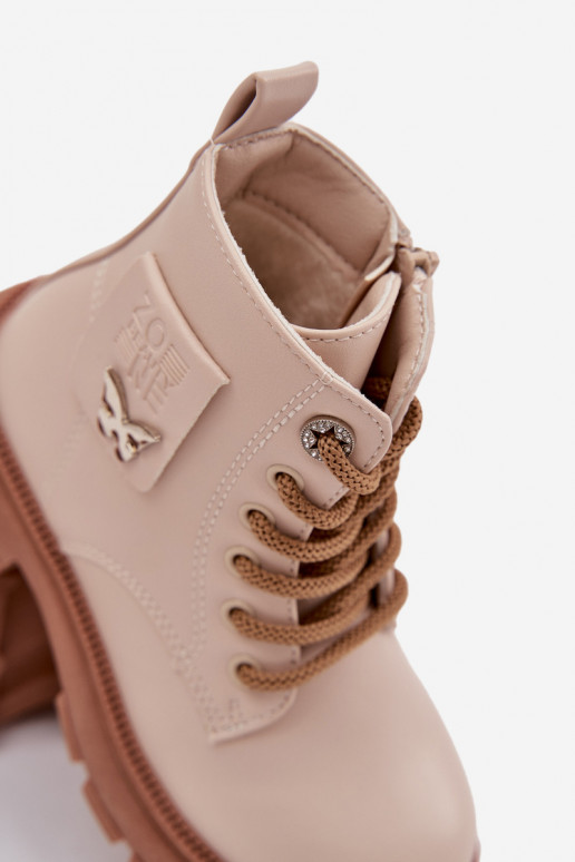 aquecimento Botas Infantil Casal o castelo bege Alverina aquecimento Botas Infantil Casal o castelo bege Alverina