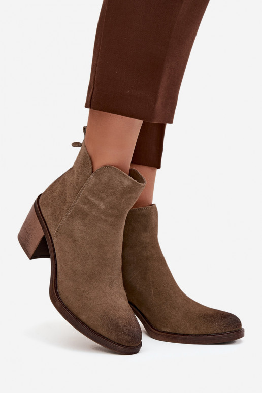 Botas femininasHabilitadoturalnego de camurça com salto aquecimento Sergio Leone BT25321-S cor cáqui Botas femininasHabilitadoturalnego de camurça com salto aquecimento Sergio Leone BT25321-S cor cáqui