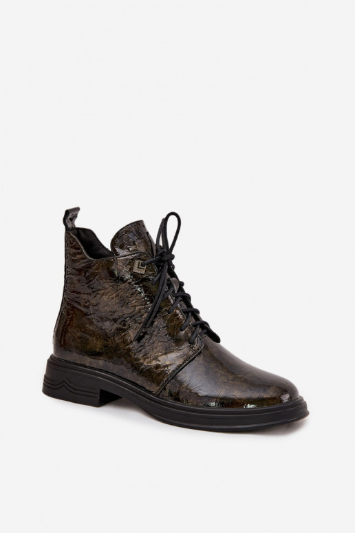 Pele com efeito verniz Botas femininas aquecimento Casal o castelo D&A LZ42-042 cor dourada Pele com efeito verniz Botas femininas aquecimento Casal o castelo D&A LZ42-042 cor dourada