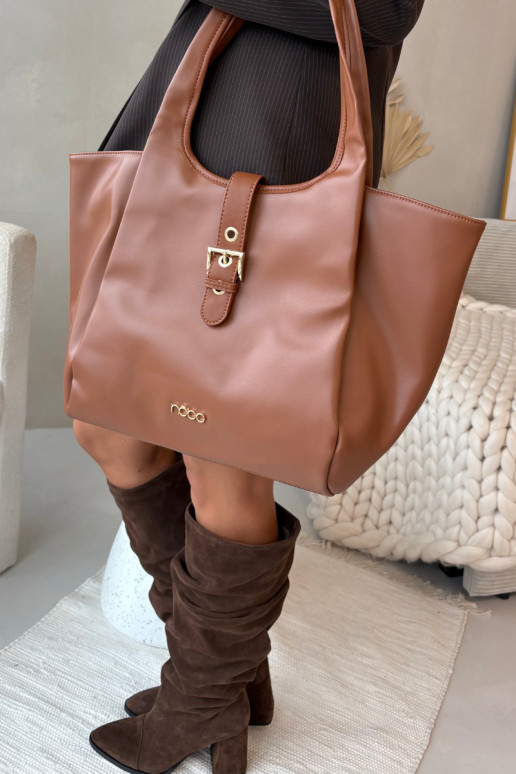 Portátil Compradorka com fivelas NOBO BAG6010-017 BrilhantementeTem que serrrom