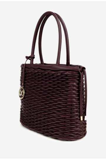 Portátil Typu Comprador NOBO BAG5940-005 Borgonha 2