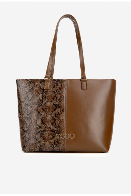 Portátil Compradorka Padrão animal NOBO BAG5740-M17 Tem que serrrom