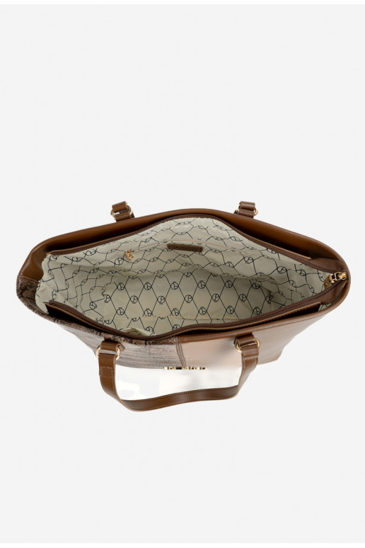 Portátil Compradorka Padrão animal NOBO BAG5740-M17 Tem que serrrom