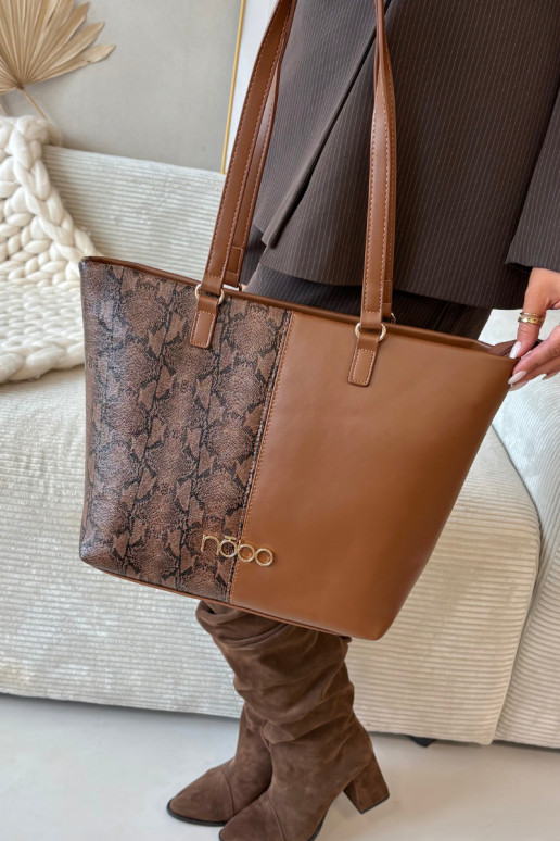 Portátil Compradorka Padrão animal NOBO BAG5740-M17 Tem que serrrom