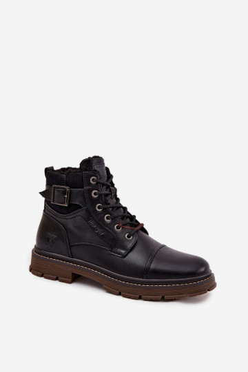 Botas de inverno Tem que sercho EMrangler 20253035.11A marrom escuro