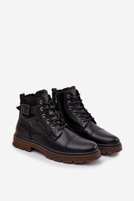Botas de inverno Tem que sercho EMrangler 20253035.11A marrom escuro