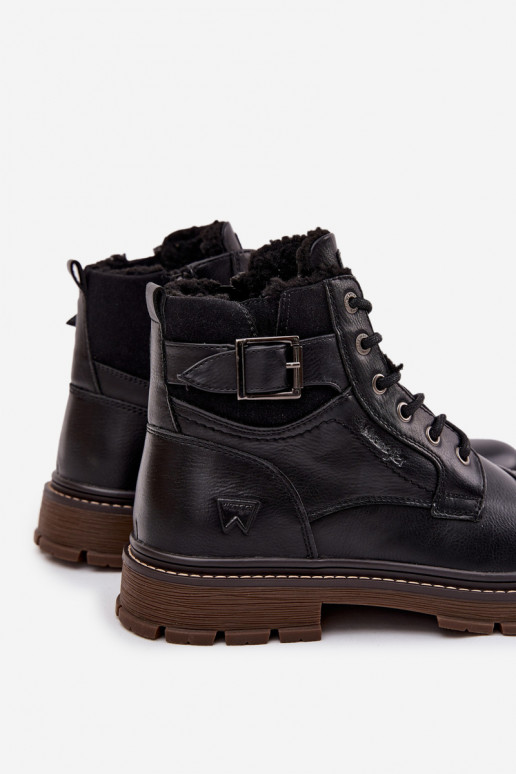 Botas de inverno Tem que sercho EMrangler 20253035.11A marrom escuro