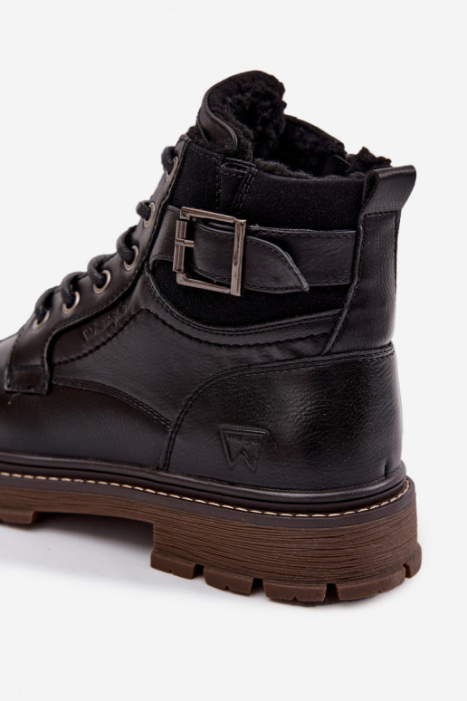 Botas de inverno Tem que sercho EMrangler 20253035.11A marrom escuro