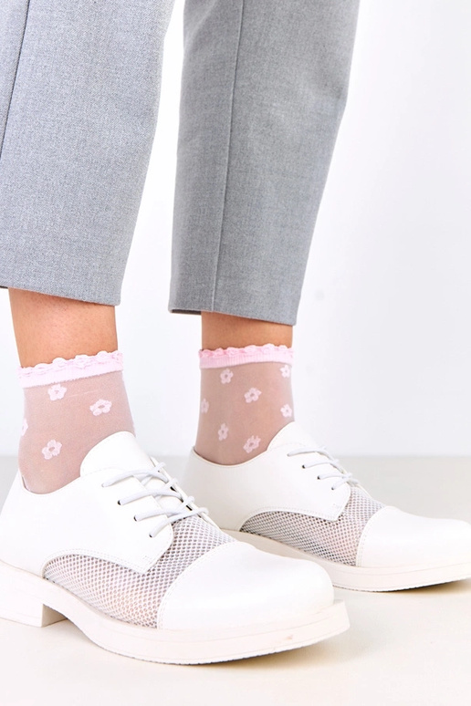 Botas femininas de cano curto brancas...