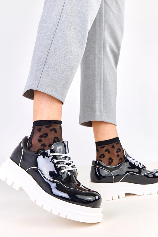 Boinas pretas com sola robusta Cheshire