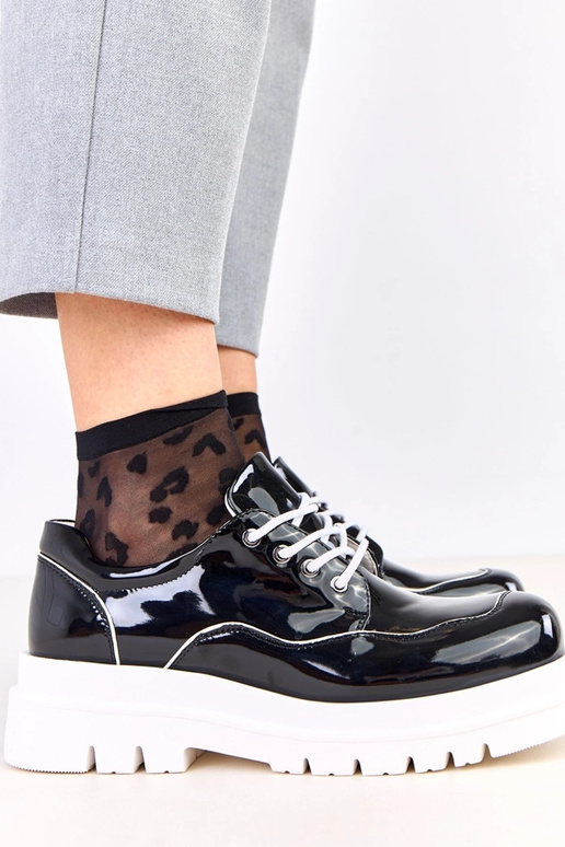 Boinas pretas com sola robusta Cheshire