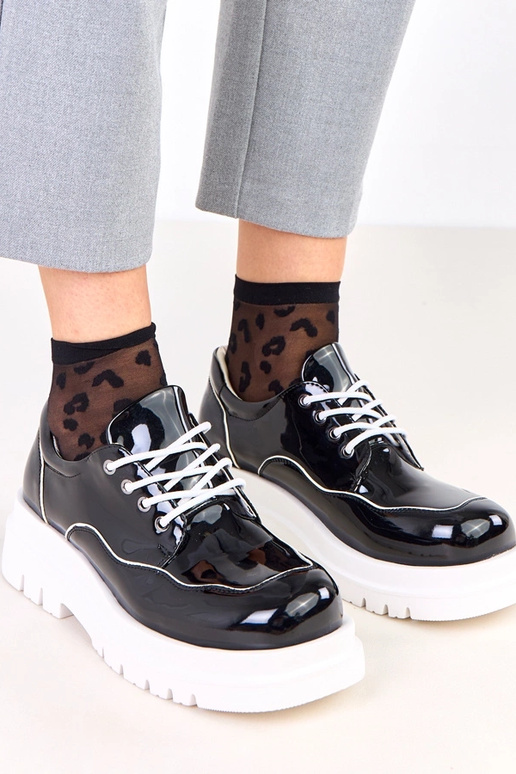 Boinas pretas com sola robusta Cheshire