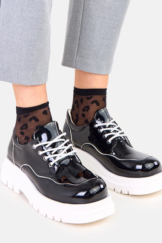 Boinas pretas com sola robusta Cheshire