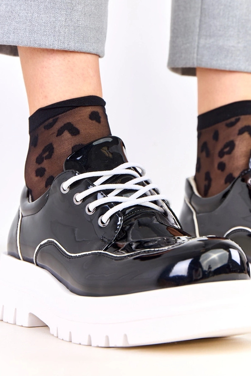 Boinas pretas com sola robusta Cheshire