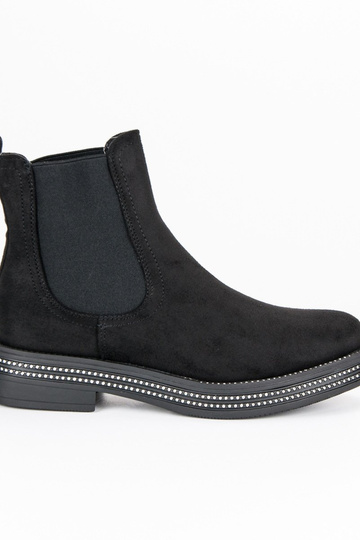 cor preta botas femininas 2