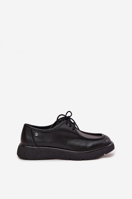 Pele sapato Feminino Tem que serciejka K7189-01 cor preta Pele sapato Feminino Tem que serciejka K7189-01 cor preta