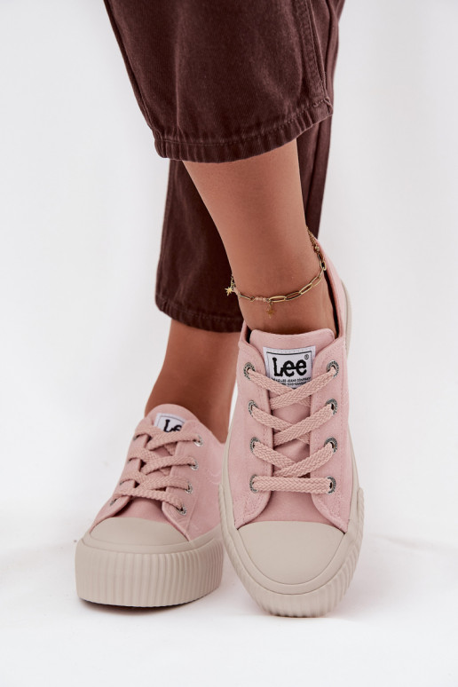 Sapatos de lazer com uma plataforma LEE ISLA C EMOMEN LOEM 50253001.78E cor rosa