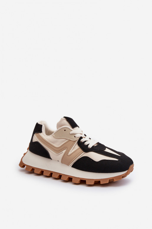 À modalo de tênis tênis Feminino cor preta Kalelia