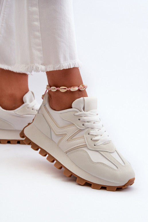 À modalo de tênis tênis Feminino cor branca Kalelia