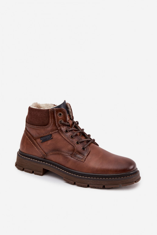 sapato Tem que sercho aquecimento EMrangler 20253034.JCU cor marrom