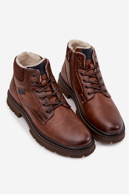 sapato Tem que sercho aquecimento EMrangler 20253034.JCU cor marrom