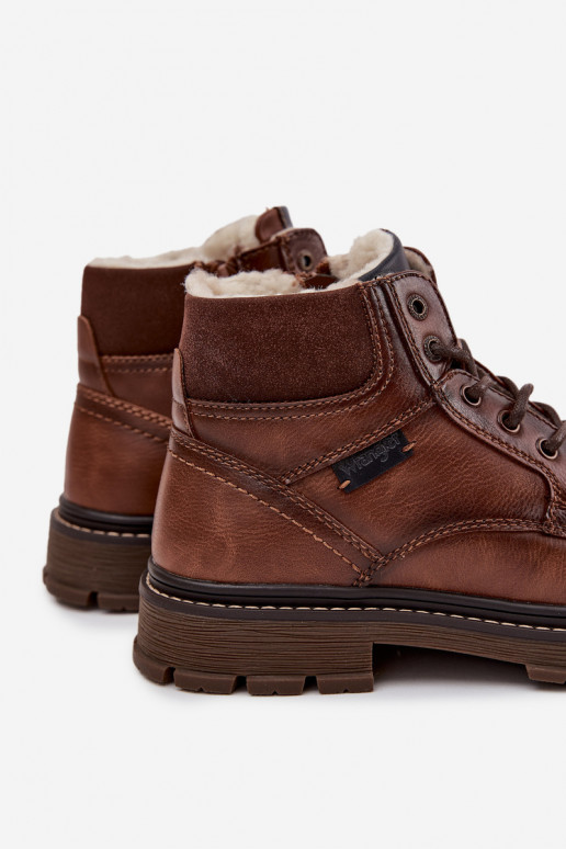 sapato Tem que sercho aquecimento EMrangler 20253034.JCU cor marrom