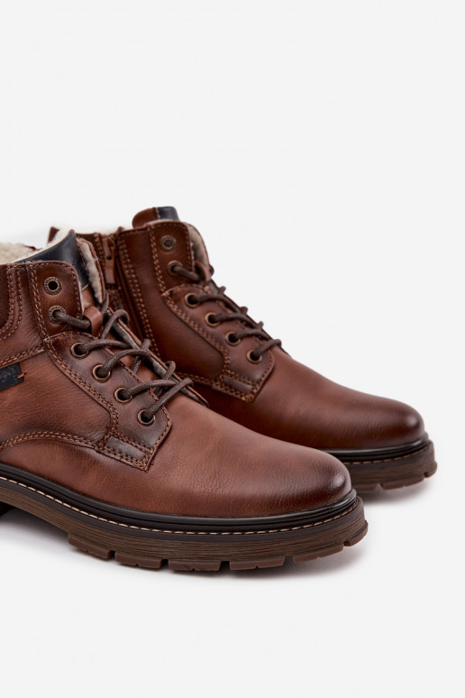 sapato Tem que sercho aquecimento EMrangler 20253034.JCU cor marrom