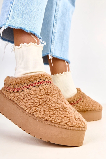 Botas de neve bege escuro...