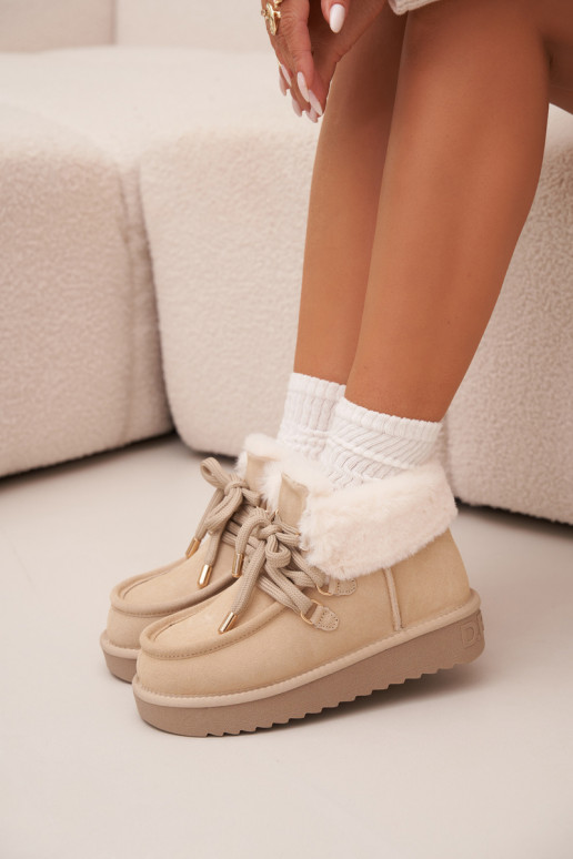 Botas de neve FemininoHabilitadoturalnego de camurçau D.Franklin DFSH375006 cor de marfim Botas de neve FemininoHabilitadoturalnego de camurçau D.Franklin DFSH375006 cor de marfim