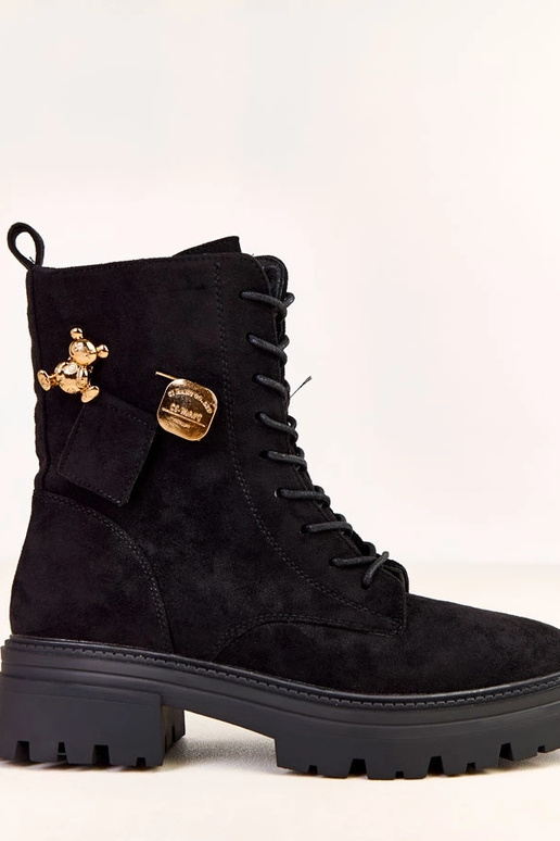 Botas de trekking femininas pretas... Botas de trekking femininas pretas...