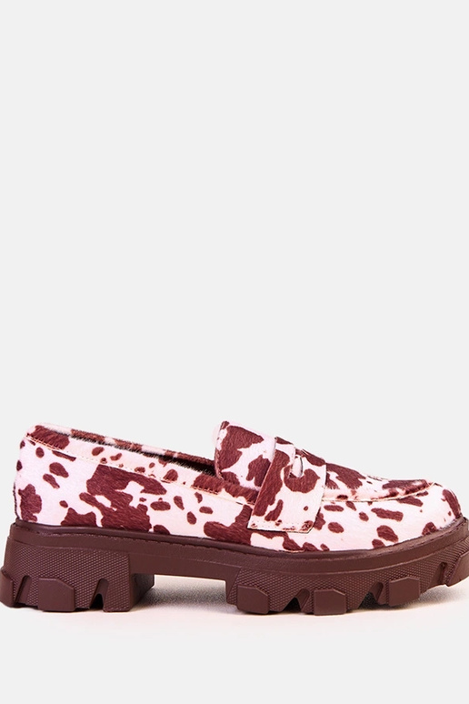Mocassins marrons femininos com... Mocassins marrons femininos com...
