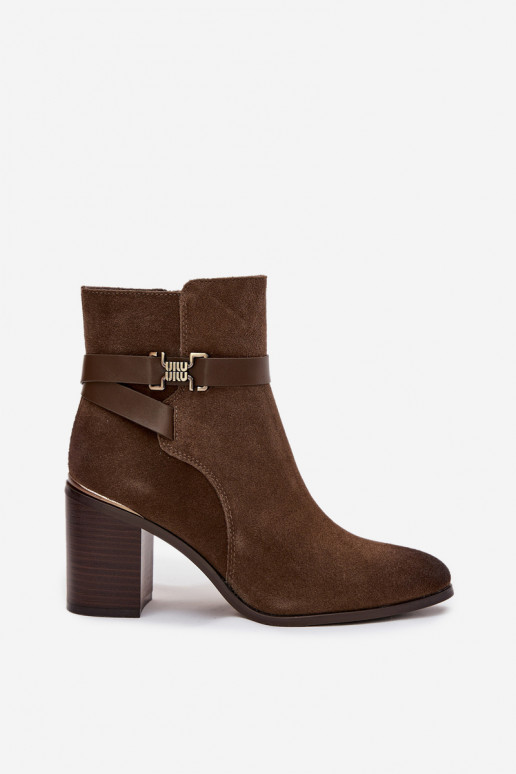 Botas femininasHabilitadoturalnego de camurçau com salto aquecimento Sergio Leone BT25384-S cor cáqui Botas femininasHabilitadoturalnego de camurçau com salto aquecimento Sergio Leone BT25384-S cor cáqui