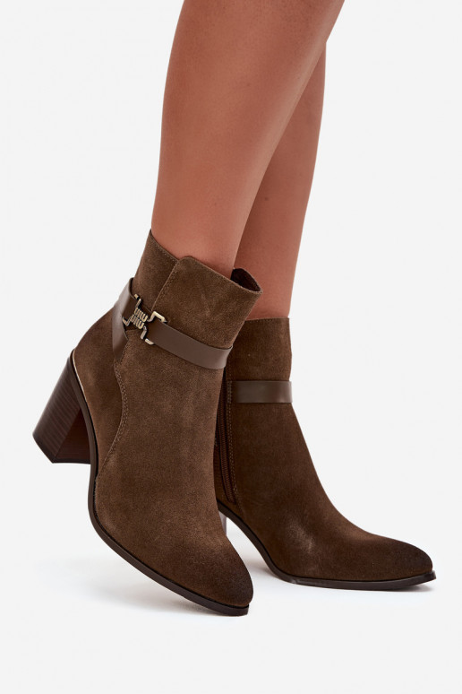 Botas femininasHabilitadoturalnego de camurçau com salto aquecimento Sergio Leone BT25384-S cor cáqui Botas femininasHabilitadoturalnego de camurçau com salto aquecimento Sergio Leone BT25384-S cor cáqui