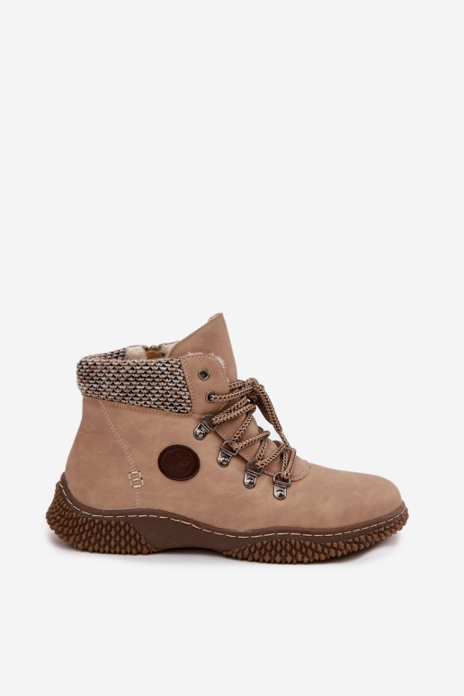 aquecimento Botas sapato Feminino bege Zenaya