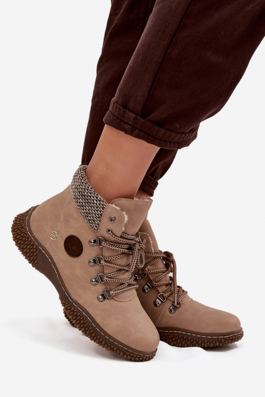 aquecimento Botas sapato Feminino bege Zenaya