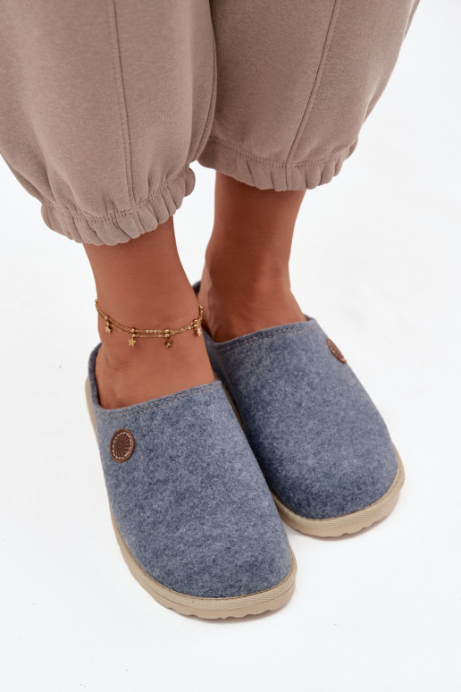 sapato caseiro Chinelos Feminino Inblu CS000047 azul claro sapato caseiro Chinelos Feminino Inblu CS000047 azul claro