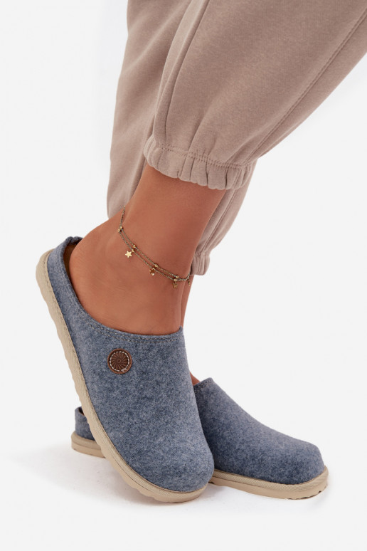 sapato caseiro Chinelos Feminino Inblu CS000047 azul claro sapato caseiro Chinelos Feminino Inblu CS000047 azul claro