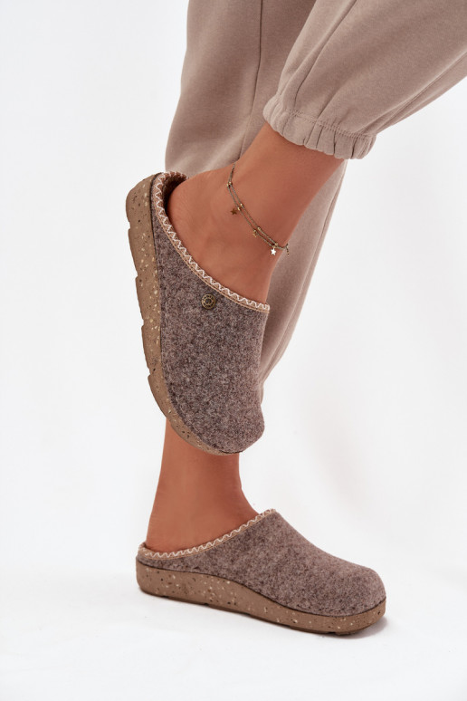 sapato caseiro Chinelos Feminino Inblu ED000031 bege sapato caseiro Chinelos Feminino Inblu ED000031 bege