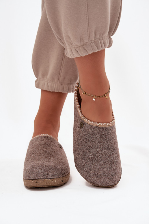 sapato caseiro Chinelos Feminino Inblu ED000031 bege sapato caseiro Chinelos Feminino Inblu ED000031 bege